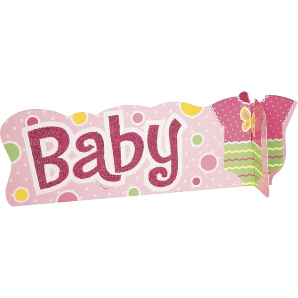 Unique Party Polka Dot Baby Shower Table Decoration