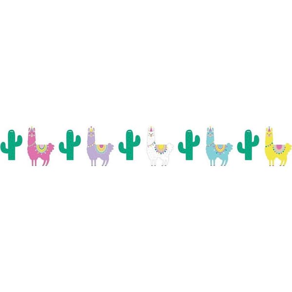 Creative Party Llama Banner Multicoloured One Size