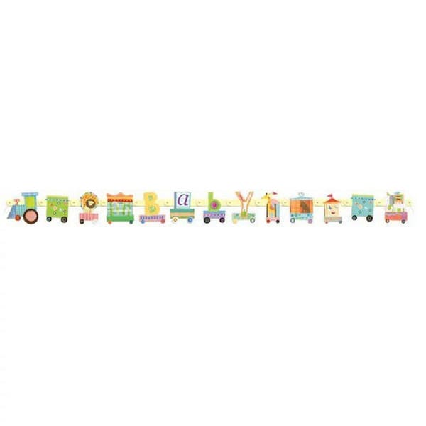 Unique Party Circus Animal Baby Shower Banner Multicoloured One Size
