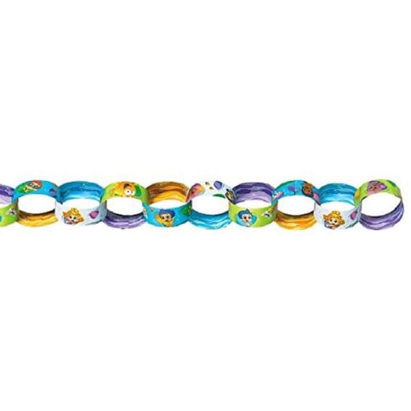 Bubble Guppies Chain Garland Blue/Green/Yellow One Size