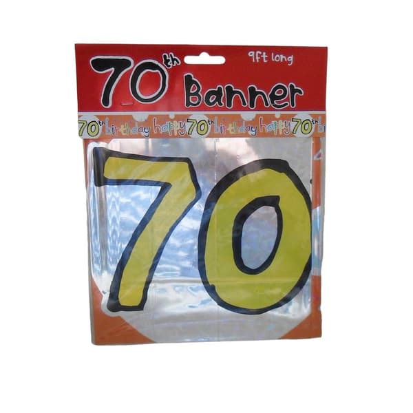 Contrast 70th Banner Multicoloured One Size