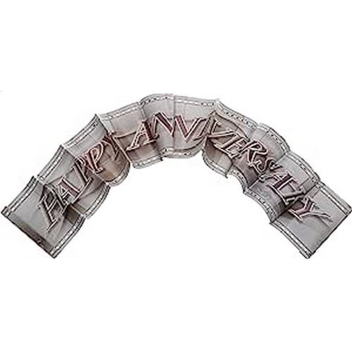 Amscan Happy Anniversary Foil Banner Silver One Size