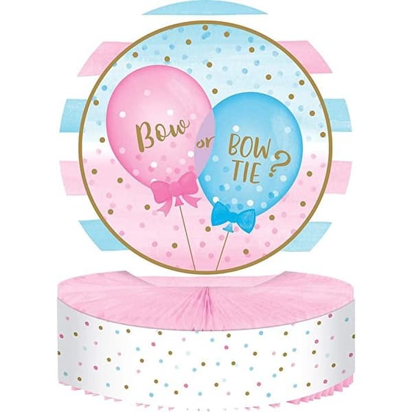 Creative Party Honeycomb Balloons Gender Reveal Party Centrepiece Pink/Blue/White One Size