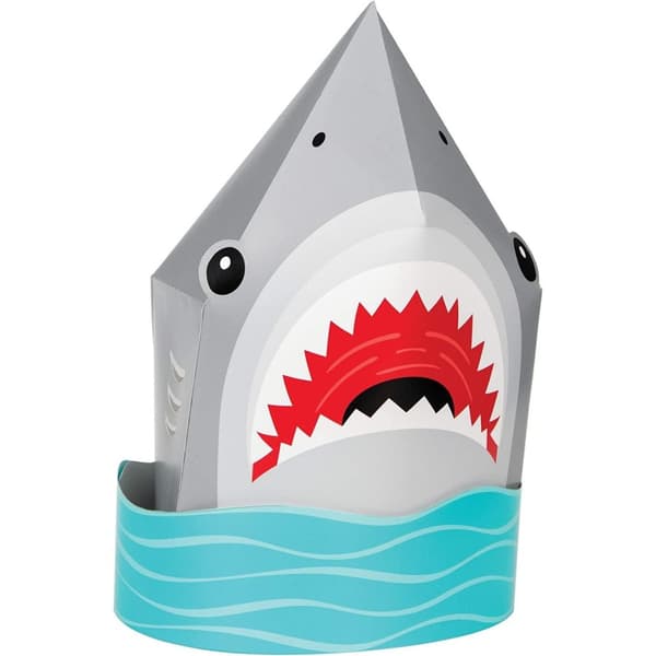 Creative Converting 3D Shark Party Centrepiece Blue/Grey/Red One Size