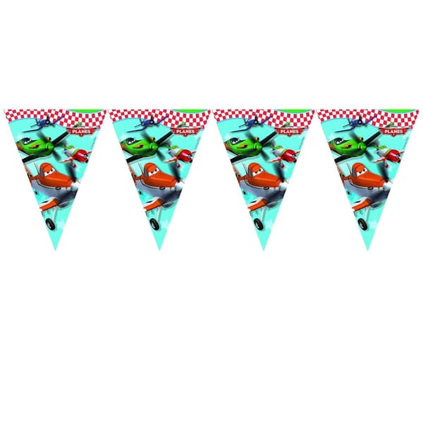 Disney Planes Triangle Flag Banner