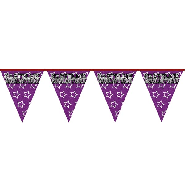 Boland Stars Happy Birthday Bunting Multicoloured One Size