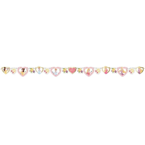Disney Princess Hearts Garland Multicoloured One Size