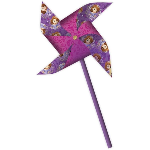 Sofia The First Windmill Party Decoration (Pack of 2) Purple/Pink One Size