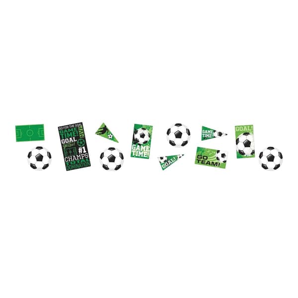 Amscan Fotbollsdekoration (förpackning med 12 st)