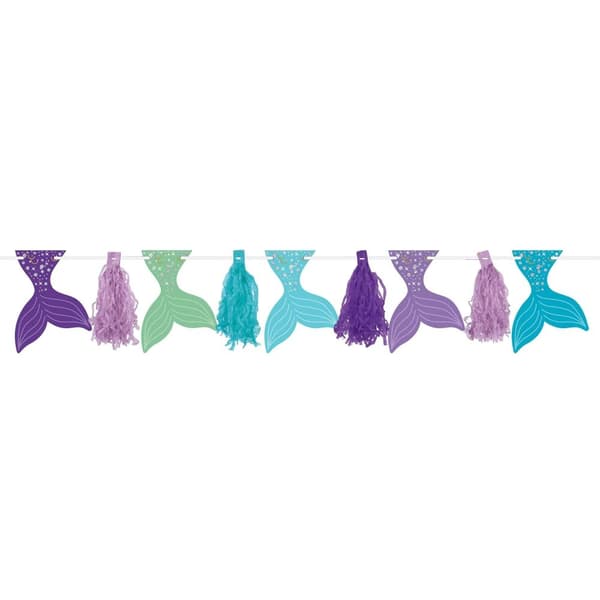 Amscan Tassel Mermaid Tail Garland