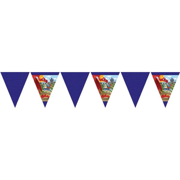 Made For The Occasion Celebrations Paper Medieval Prince Bunting Multicoloured One Size