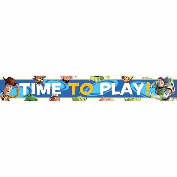 Toy Story 3 Time To Play Banner (Pack of 3) Multicoloured One Size
