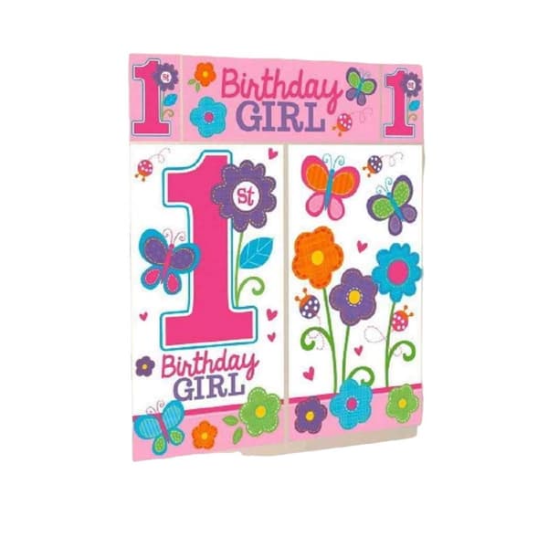 Amscan 1st Birthday Decorating Kit (Pack of 5) Multicoloured One Size
