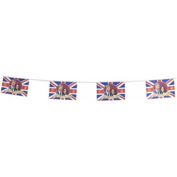 PMS Harry Meghan Union Jack Bunting Multicoloured One Size