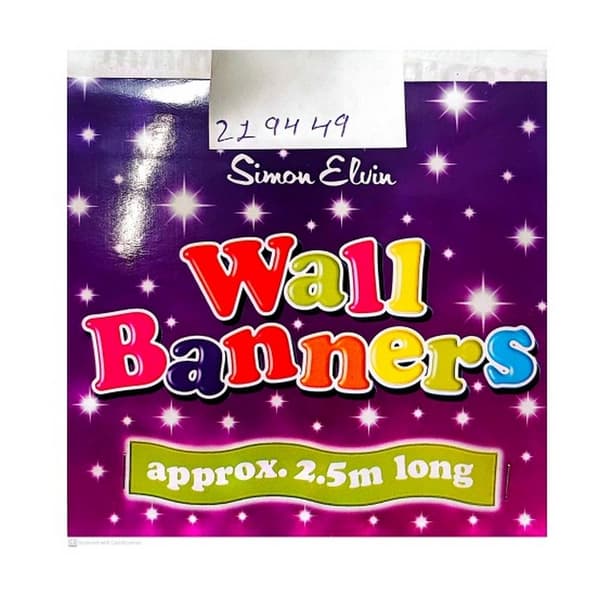 Simon Elvin Stars Wall Banner Multicoloured One Size