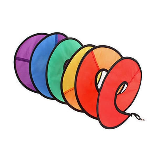 1,6 m Pride Rainbow spiral vind spinner telt flag dekoration