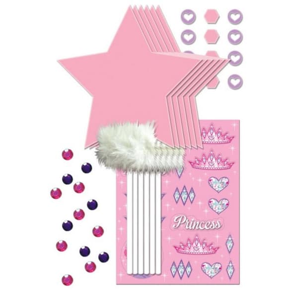 Creative Party Floral Fairy Wand Set Pink One Size