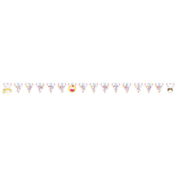 Little Cooks Pennant Happy Birthday Banner Multicoloured One Size