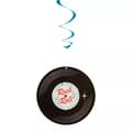 Miniatyrbillede 3 af 3: Boland Rock N Roll Swirl Party Decoration (Pack of 2)