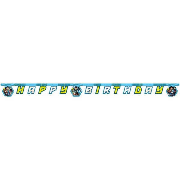 Miles From Tomorrowland Happy Birthday Banner Multicoloured One Size