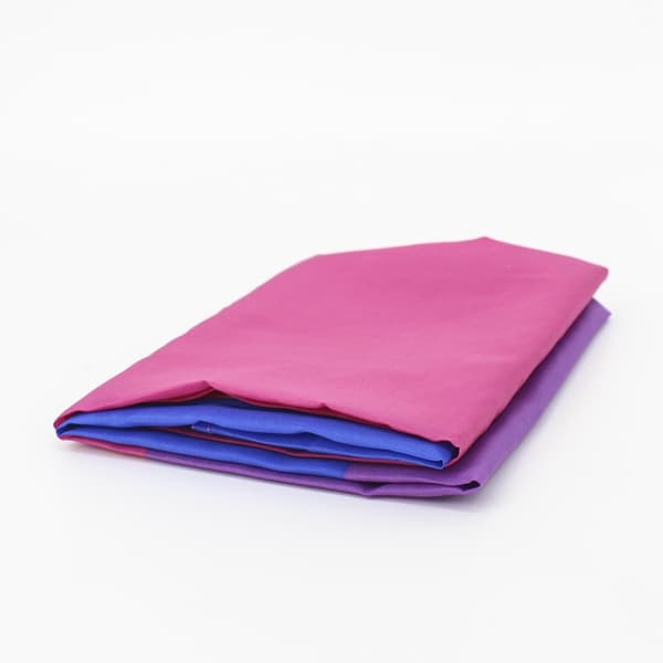 HBTQ REGNBÅGSFLAGGA STOR 90x150cm BISEXUALITET F7