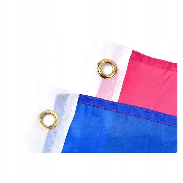 HBTQ REGNBÅGSFLAGGA STOR 90x150cm BISEXUALITET F7