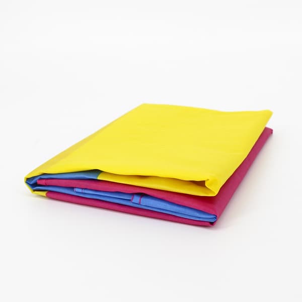 LGBT REGNBUEFLAG STOR 90x150cm PANSEKSUALITET F2