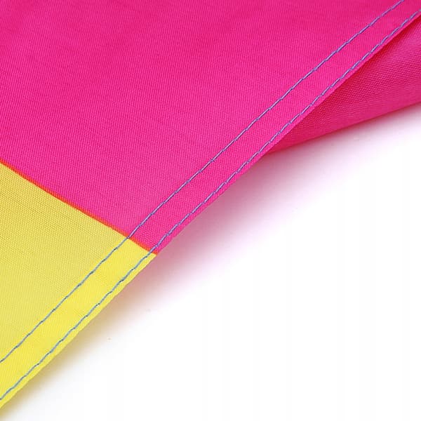 LGBT REGNBUEFLAG STOR 90x150cm PANSEKSUALITET F2