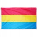 Miniatyrbillede 1 af 11: LGBT REGNBUEFLAG STOR 90x150cm PANSEKSUALITET F2