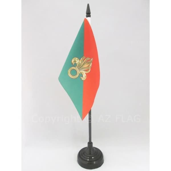 Frankrike främlingslegionen bordsflagga 15x10cm - Fransk armé Hög kvalitet