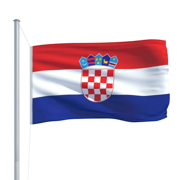 Kroatian lippu 90x150 cm