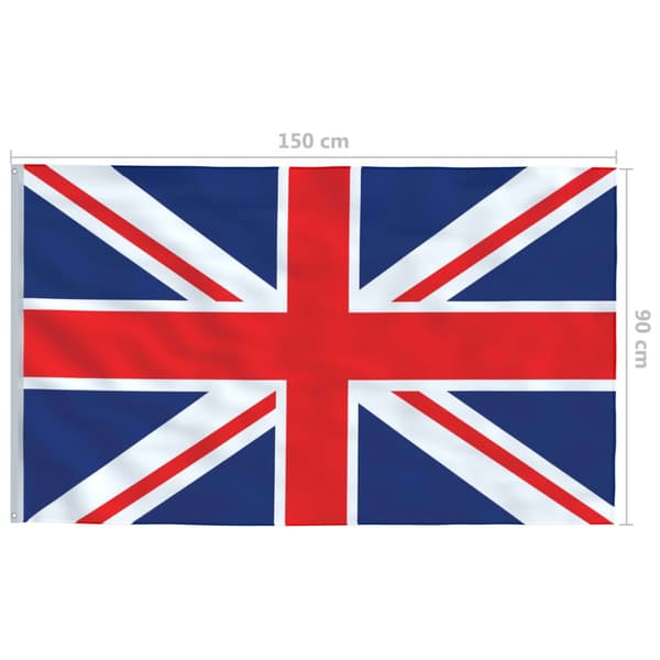 britisk flag 90x150 cm