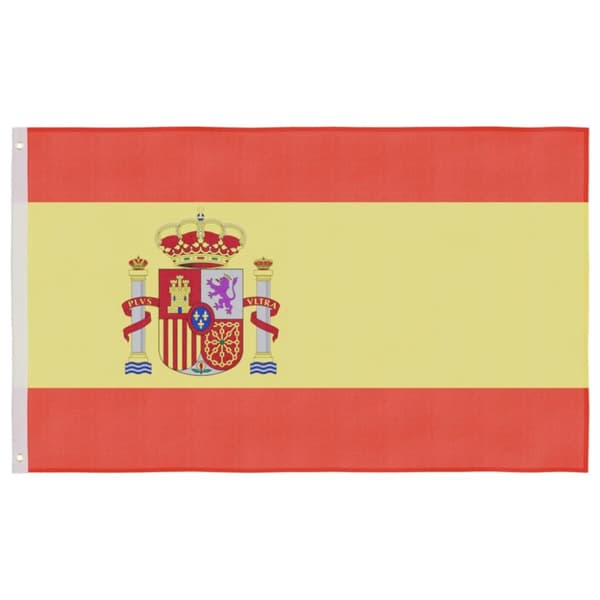 Spaniens flagga 90x150 cm