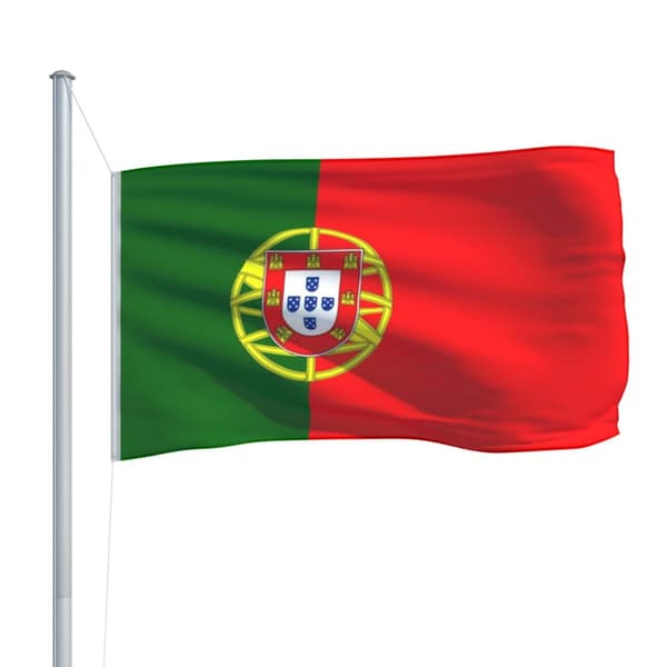 Portugals flagga 90x150 cm