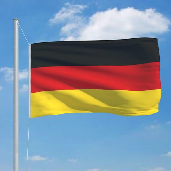 The Living Store det tyske flag 90x150 cm - Flag & vimpler