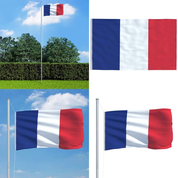 Det franske flag 90x150 cm - Det Franske Flag - De Franske Flag - Home & Living