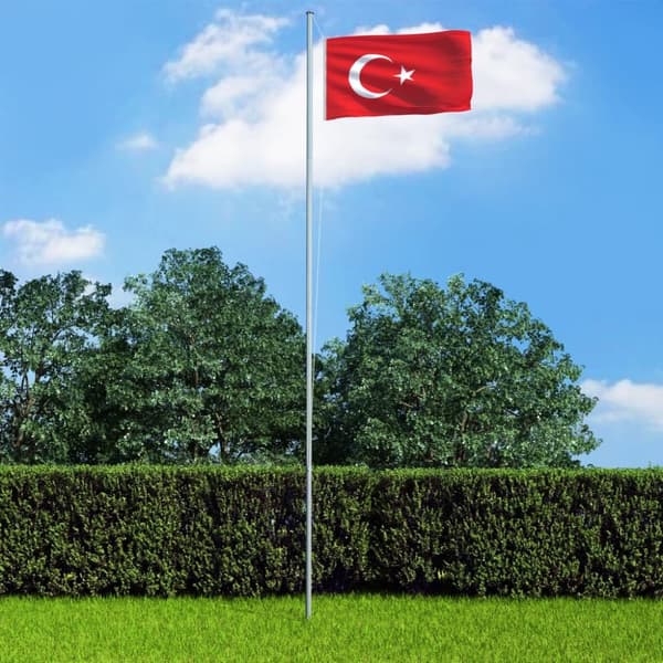 Turkiets flagga 90x150 cm