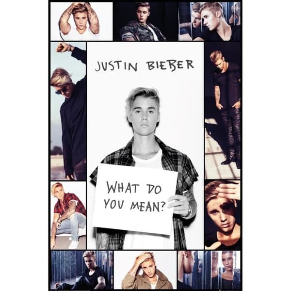Justin Bieber Grid Maxi Poster 61 x 91,5 cm