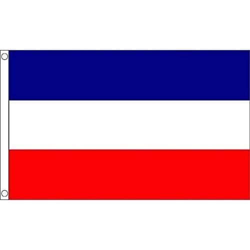 Flag Wholesaler Jugoslavien Drapeau Mixte, Multikolor, Stor - 118369