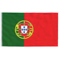 Miniatyrbild 2 av 2: Portugals flagga 90x150 cm