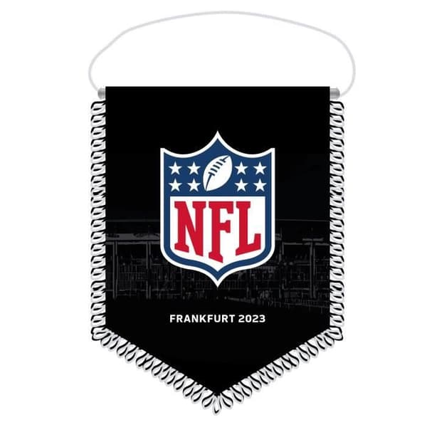 Fanion - NFL - Frankfurt Match - 21x28cm - Tryckt på båda sidor - Robust tyg