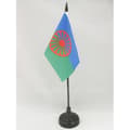 Miniatyrbild 1 av 3: Bordduk - AZ FLAG - Gypsi - 15x10cm - Polyester - Svart plastbas