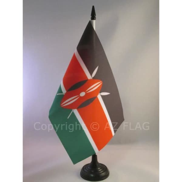 Kenya Bordsflagga 21x14cm - Kenyan High ...