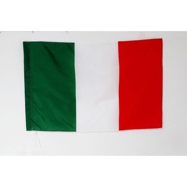 Nationell motorracing flagga Italien 90x60cm - marskalk Hög kvalitet