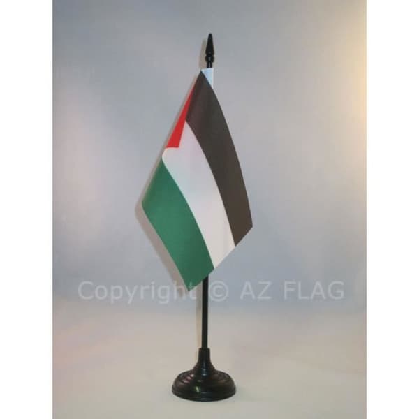 Palestina bordsflagga 15x10cm - Palestina...