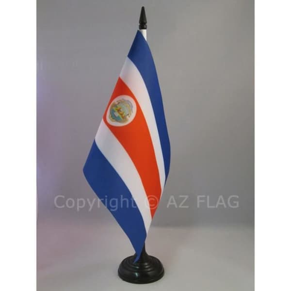 Costa Rica Bordsflagga 21x14cm - Costa Rica ...