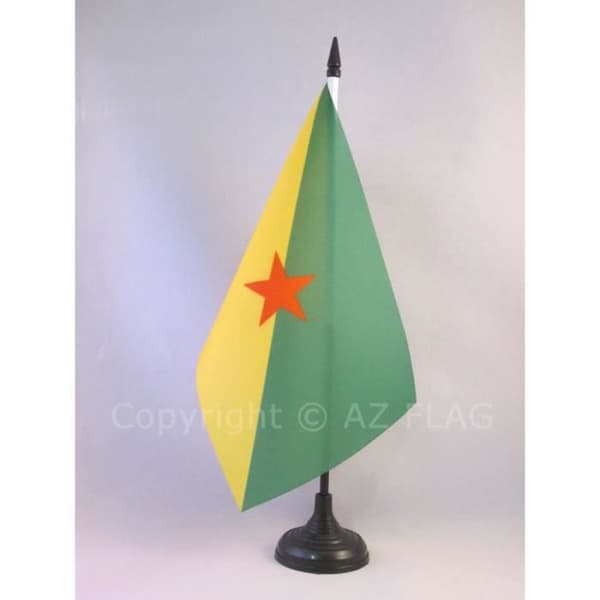 Guyana Bordsflagga 21x14cm - Guyana - Fr ...