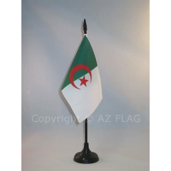 Algeriets bordsflagga 15x10cm - Algerian Hau ...
