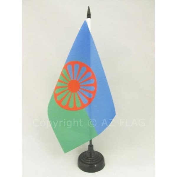 Gypsy bordsflagga 21x14cm - Rom - Gypsy - Gypsy - resenär Hög kvalitet