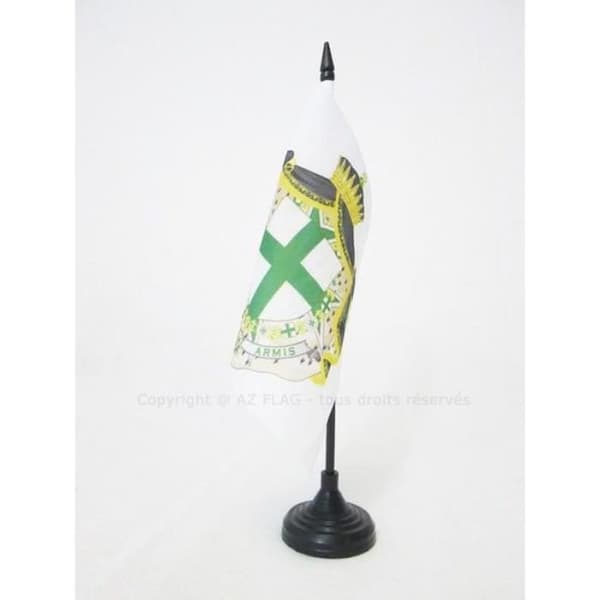 Order of Saint Lazarus of Jerusalem Bordsflagga 15x15cm - Lazarites High Quality